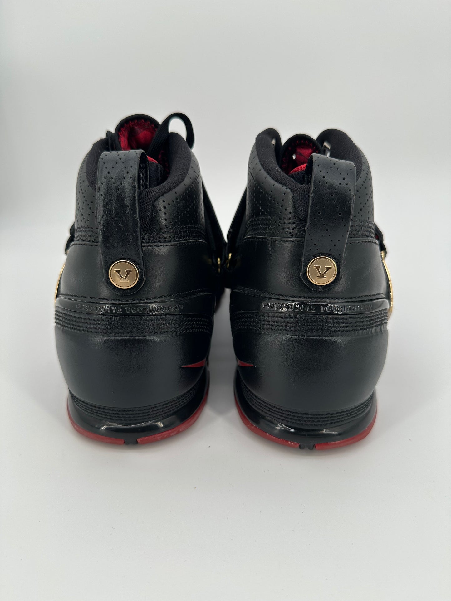 Nike LeBron 5 Black Crimson Metallic Gold (2007)