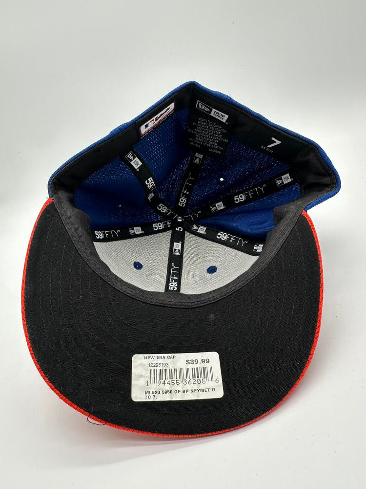 New Era New York Mets Orange Brim Fitted