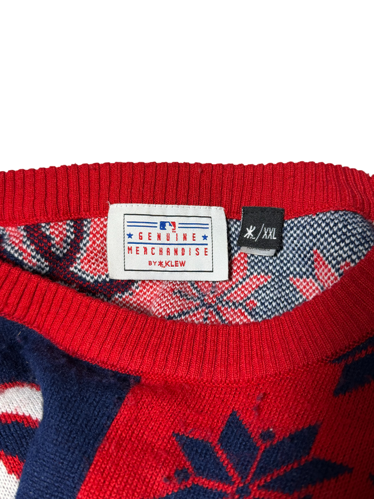 Washington Nationals christmas crew neck sweater