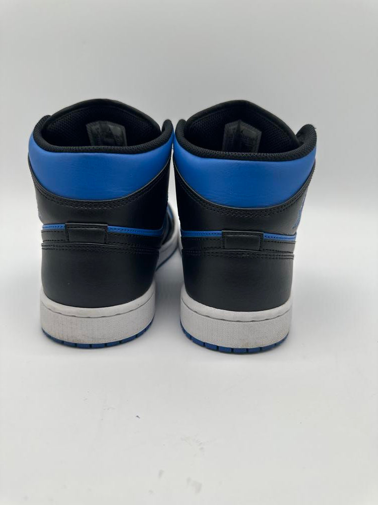 Jordan 1 Mid Black Royal Blue