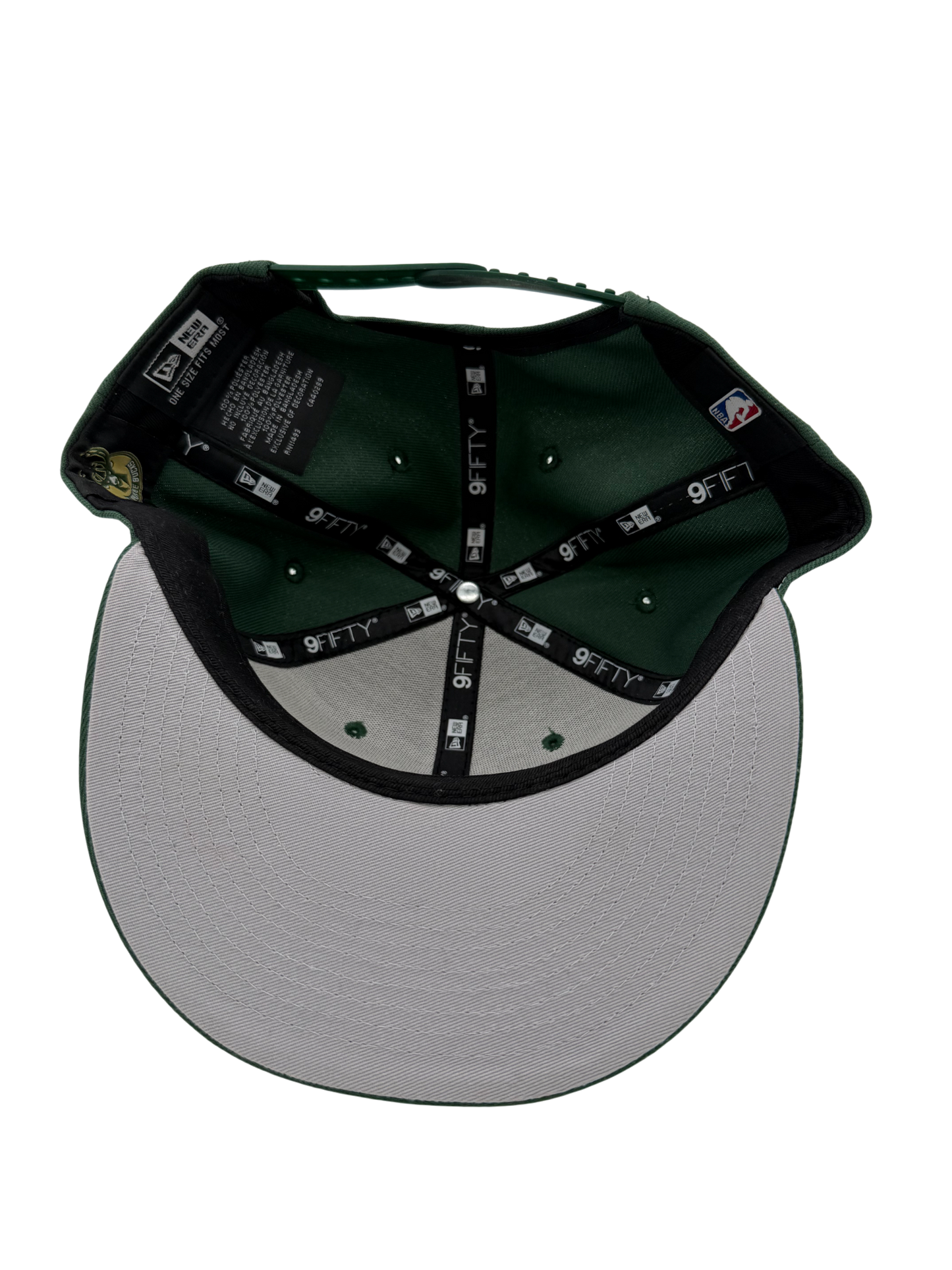 New Era Mil Bucks Snapback Green