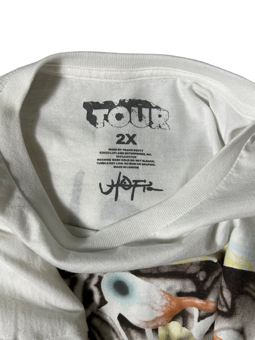 Utopia Tour T Shirt White