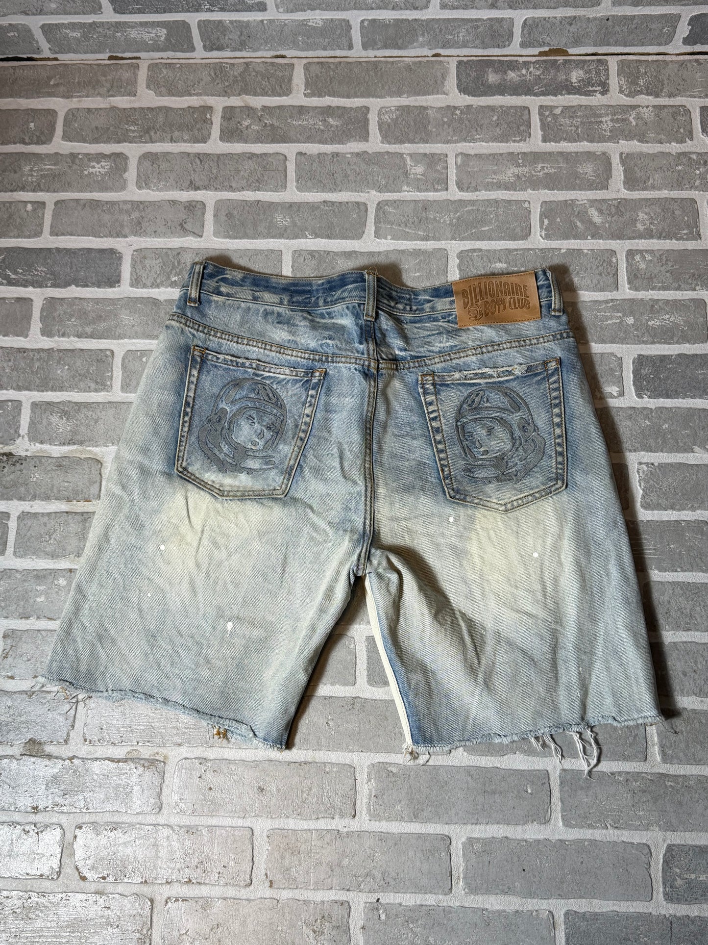 Billionaire Boys Club Jean Shorts Blue