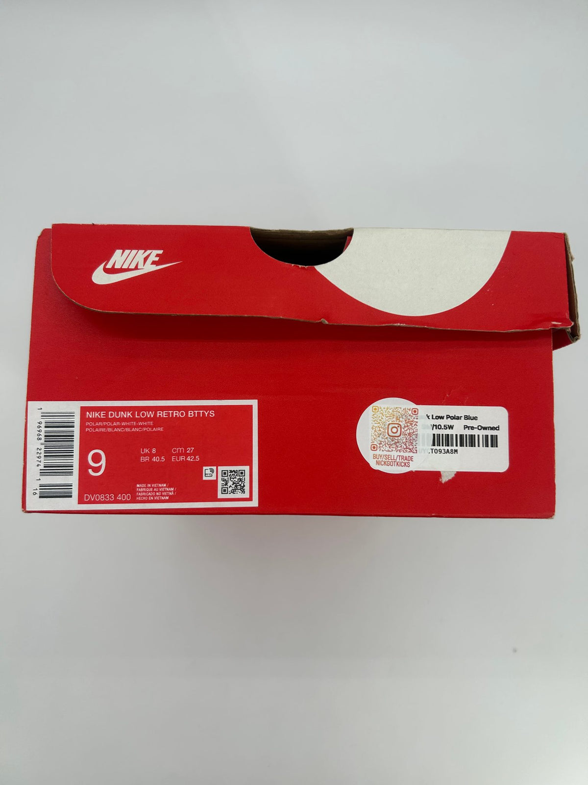 Nike Dunk Low Polar Blue