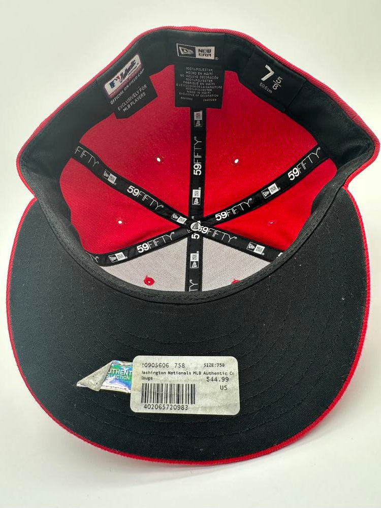 New Era Washington Nationals Red/White Fitted