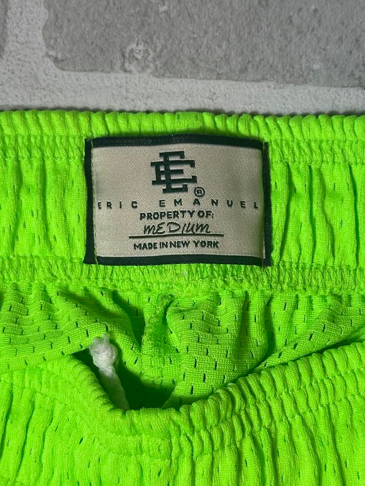 Eric Emmanuel Shorts Lime Green