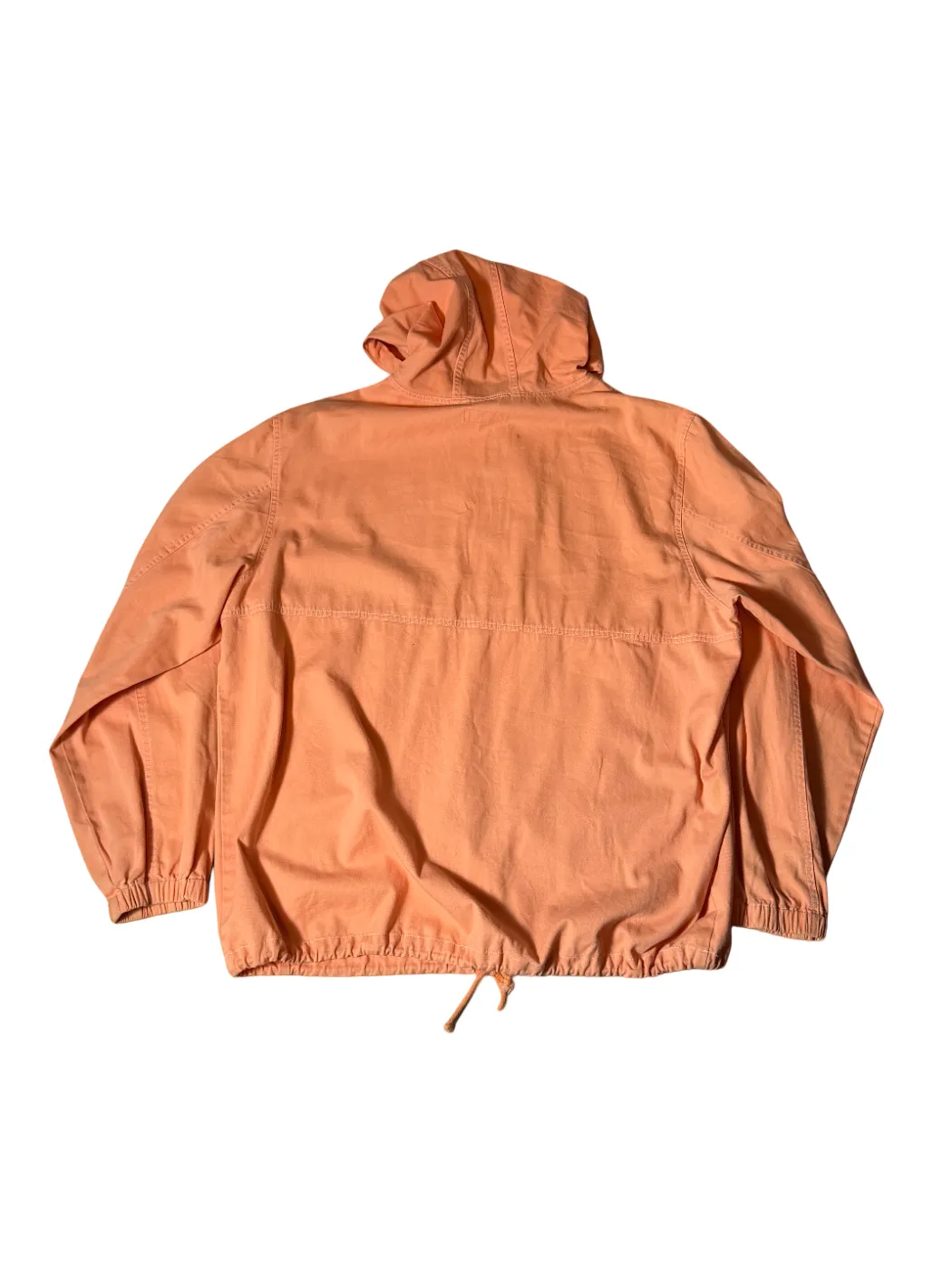 Supreme Contrast Stitch Twill Pullover Peach