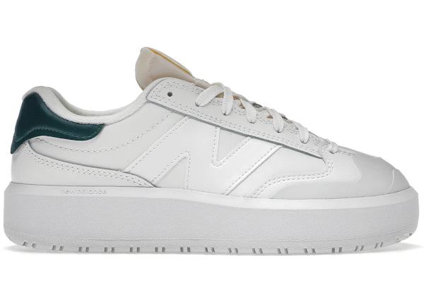 New Balance CT302 White Vintage Teal Maize