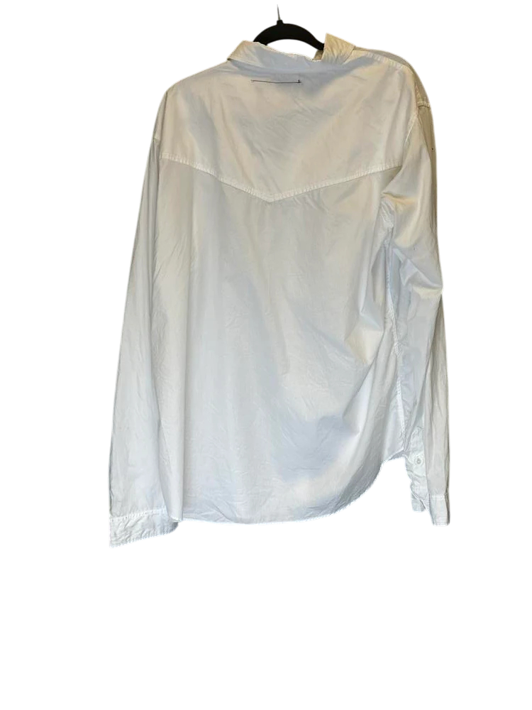 Vlone Long Sleeve Button Up White