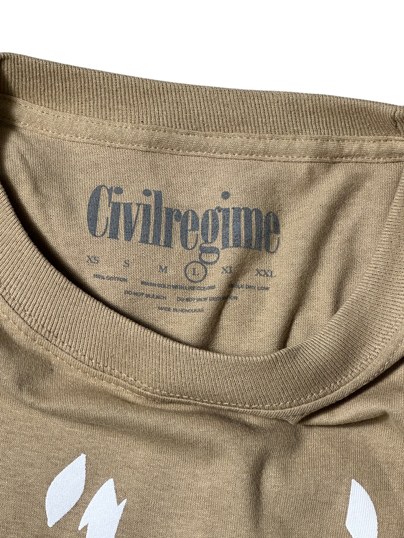 Civilregime Pegasus T Shirt Brown