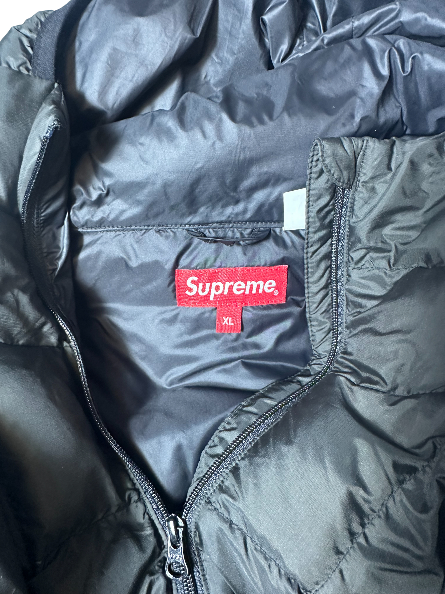 Supreme Black Puffer Jacket