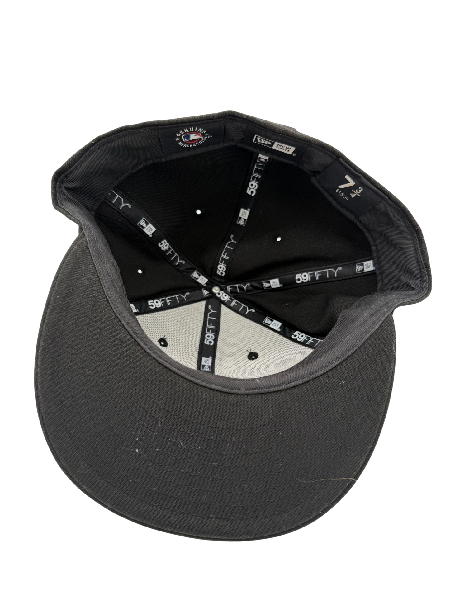 New Era ATL Braves All Black Fitted