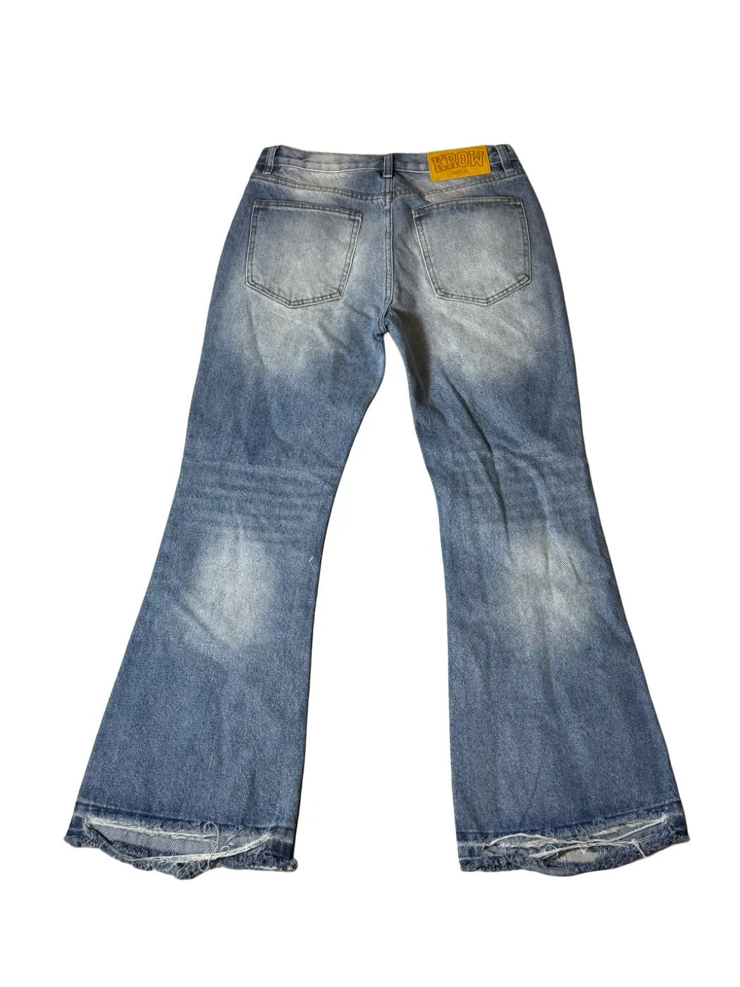 Wicked Valley Denim Wick flare Blue Jeans