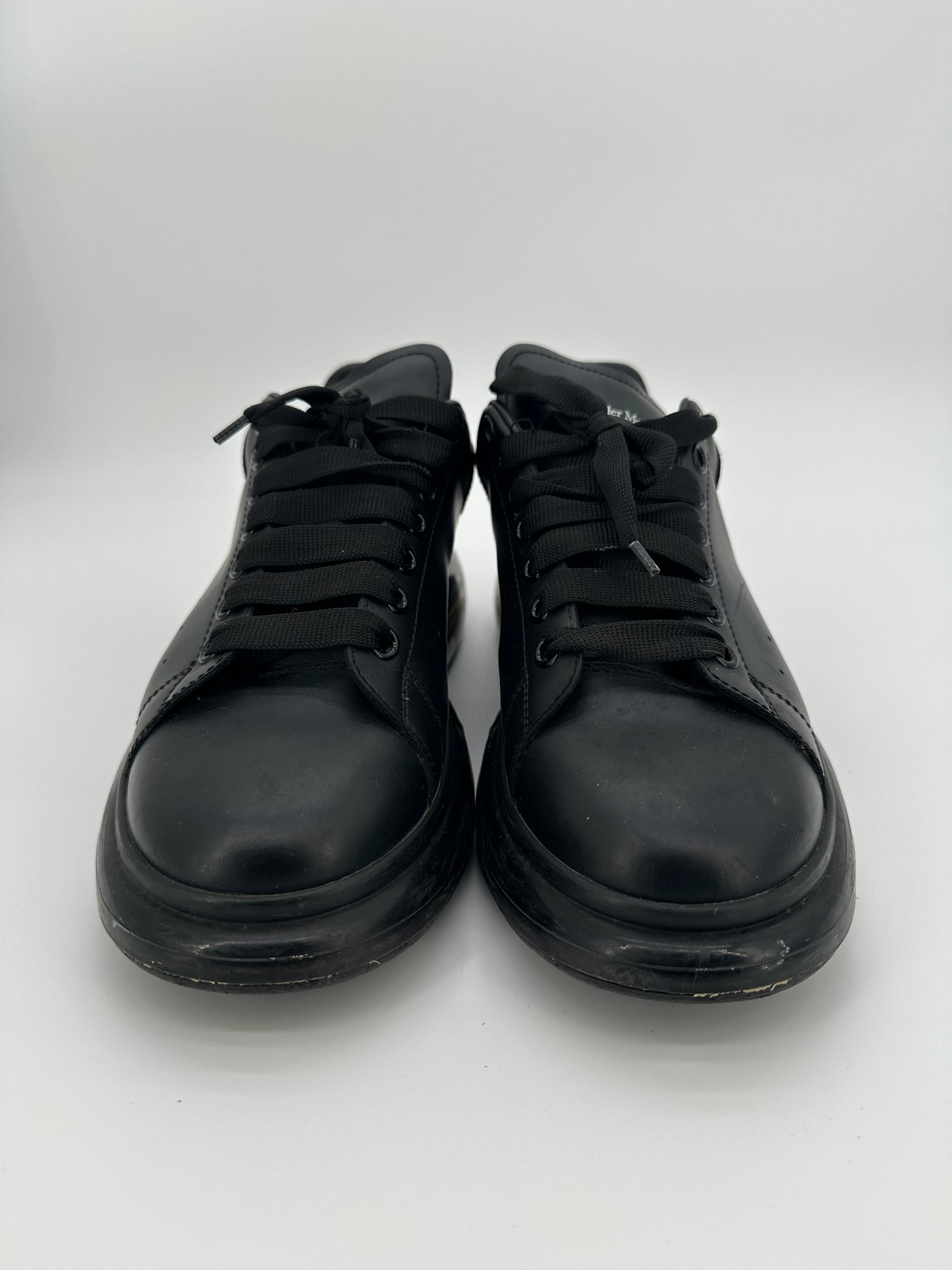 Alexander McQueen Oversized Black Shiny Sole