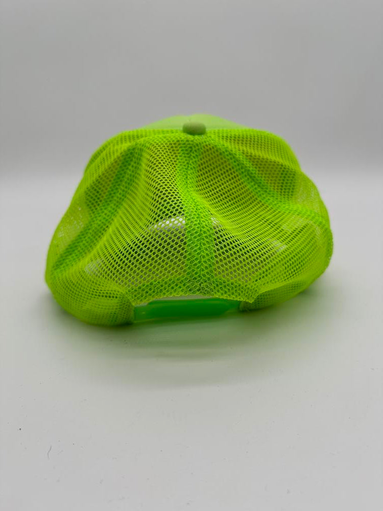 Workin Like A Sicko Trucker Hat Neon Green
