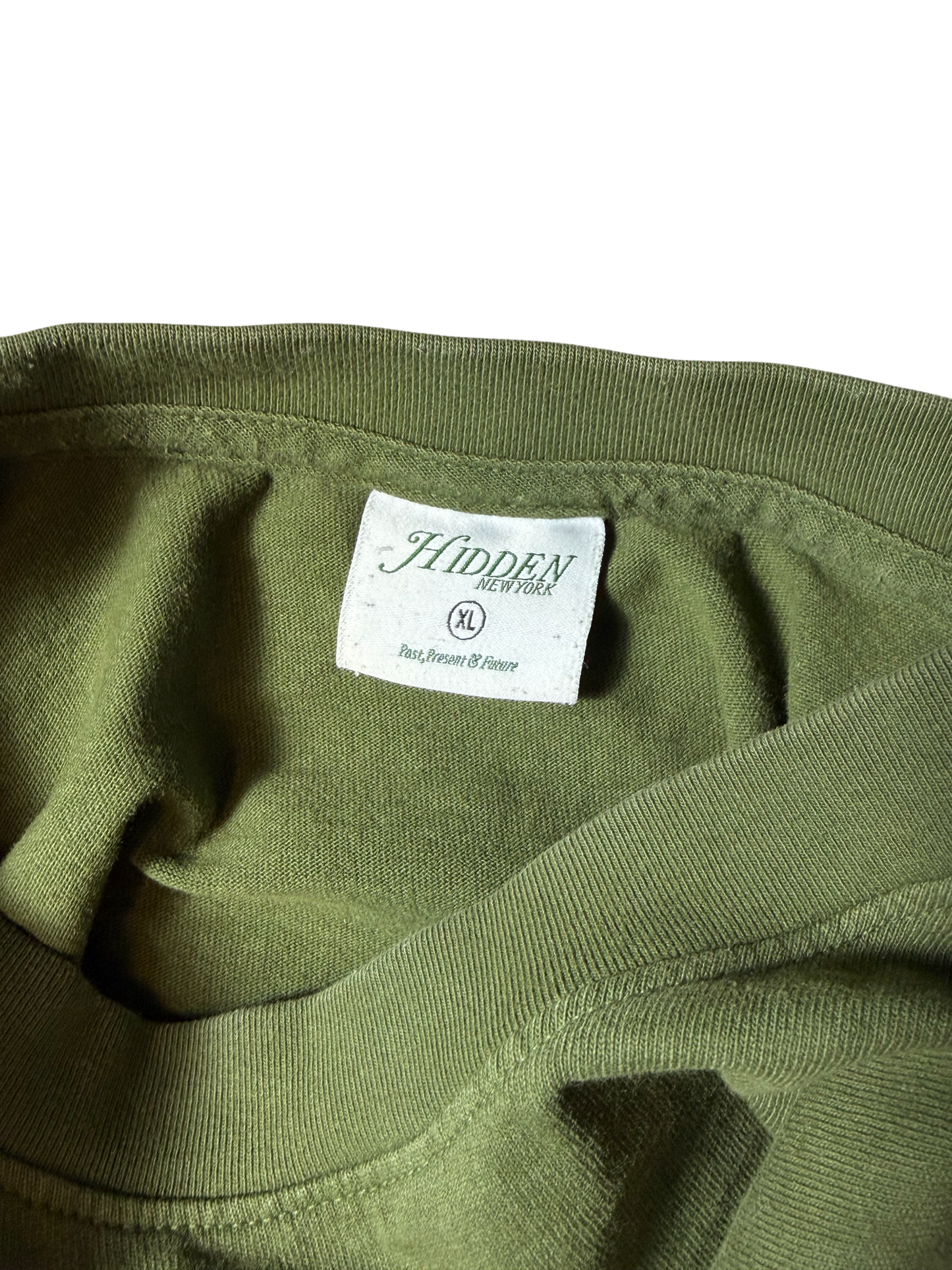 Hidden T Shirt Green/Black Asian Print