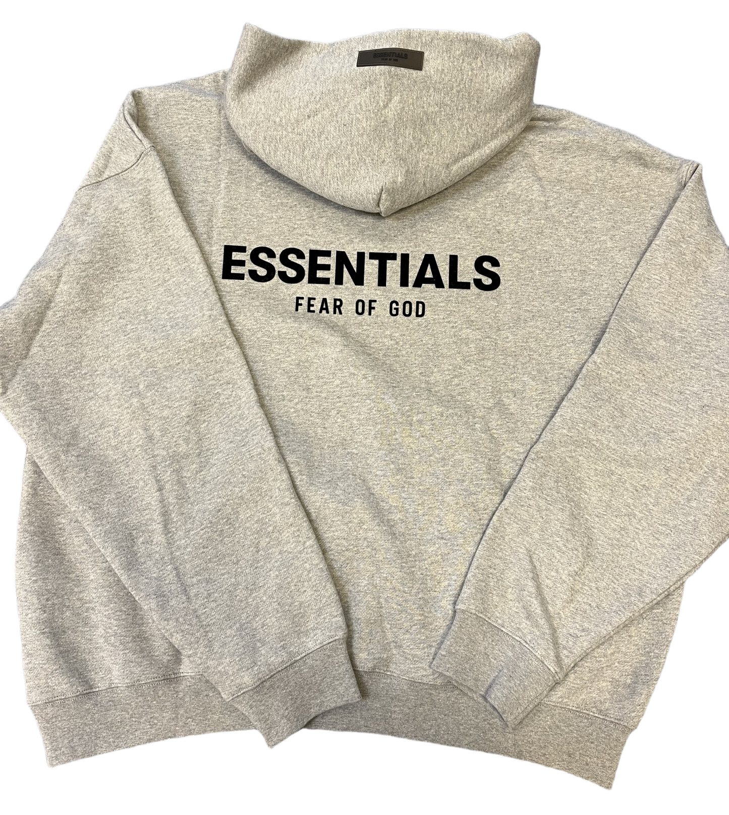 Essentials hoodie dark oatmeal
