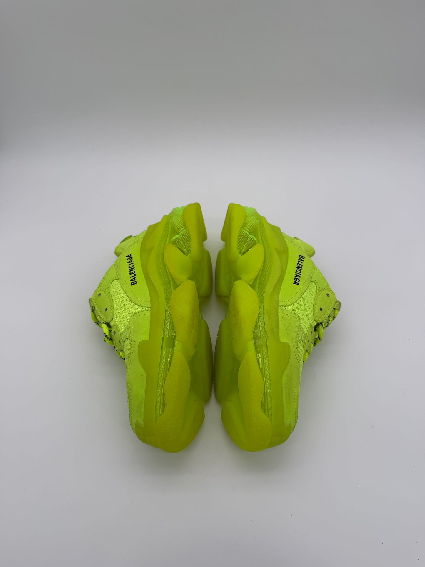 Balenciaga Triple S Clear Sole Fluo Yellow