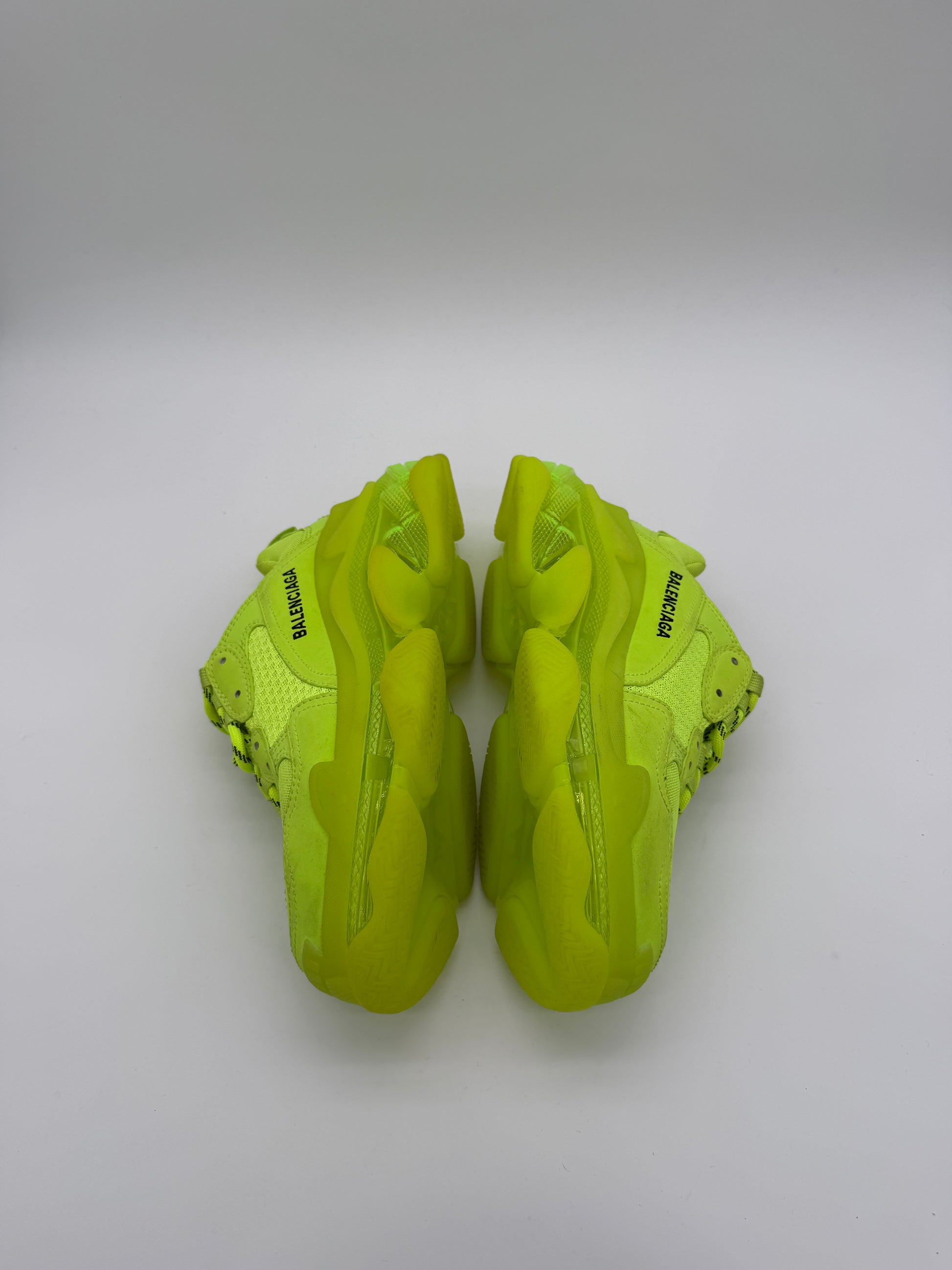Balenciaga Triple S Clear Sole Fluo Yellow