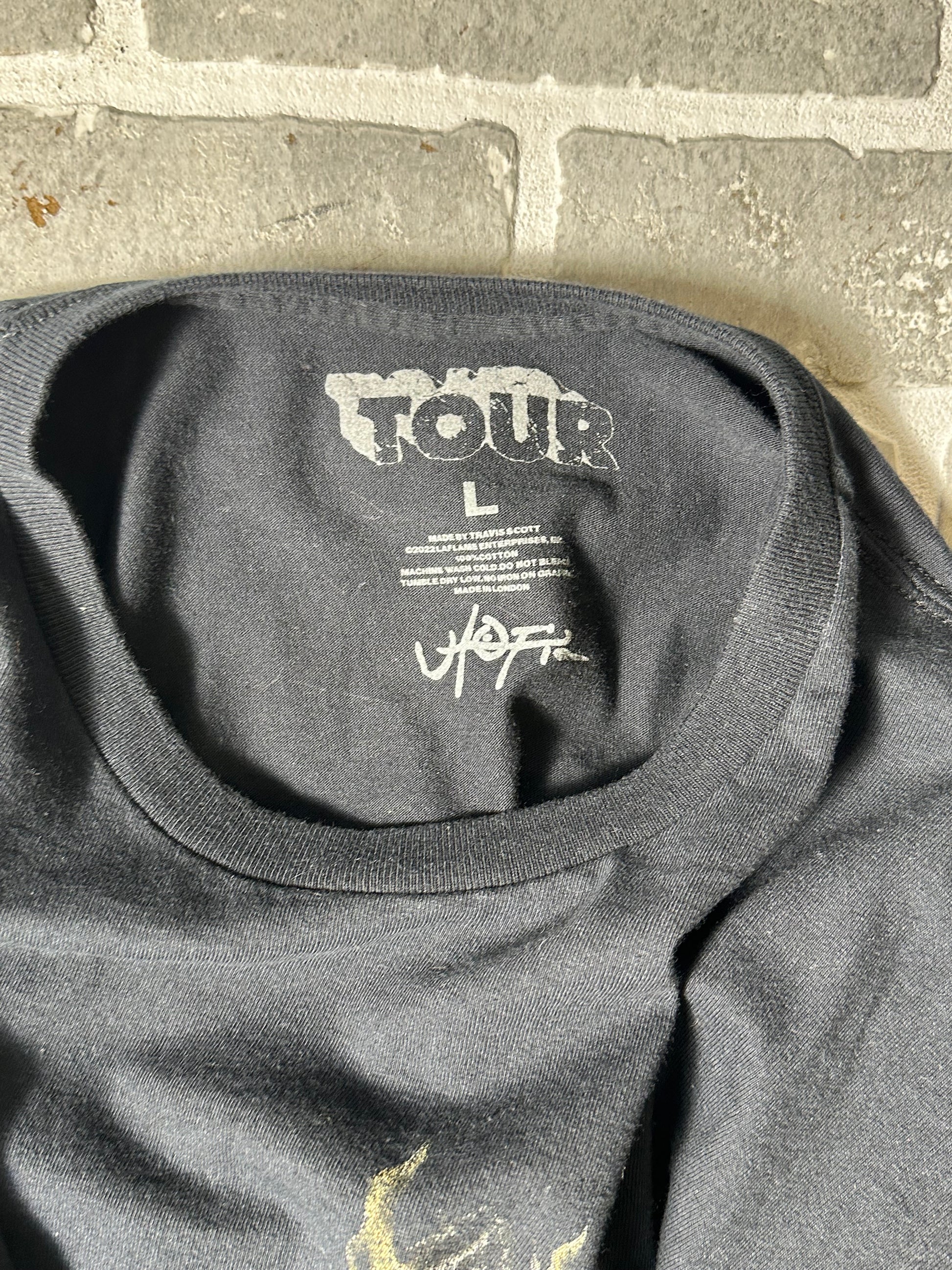 Utopia Tour T Shirt U Flames Black