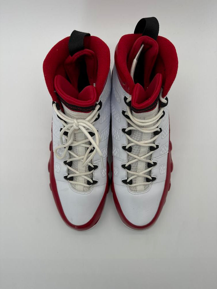 Jordan 9 Retro White Gym Red