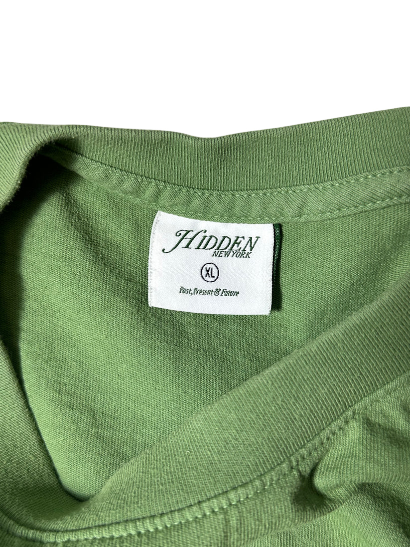 Hidden T Shirt Green/Black