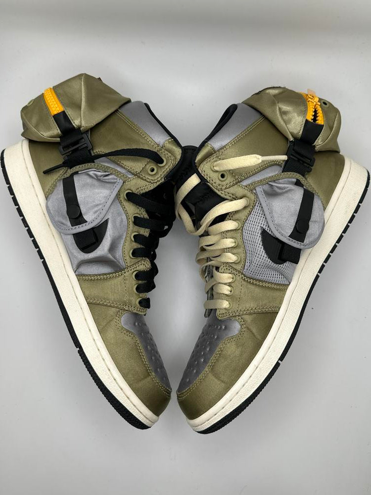 Jordan 1 Retro High OG SP Utility Neutral Olive Light Steel Grey