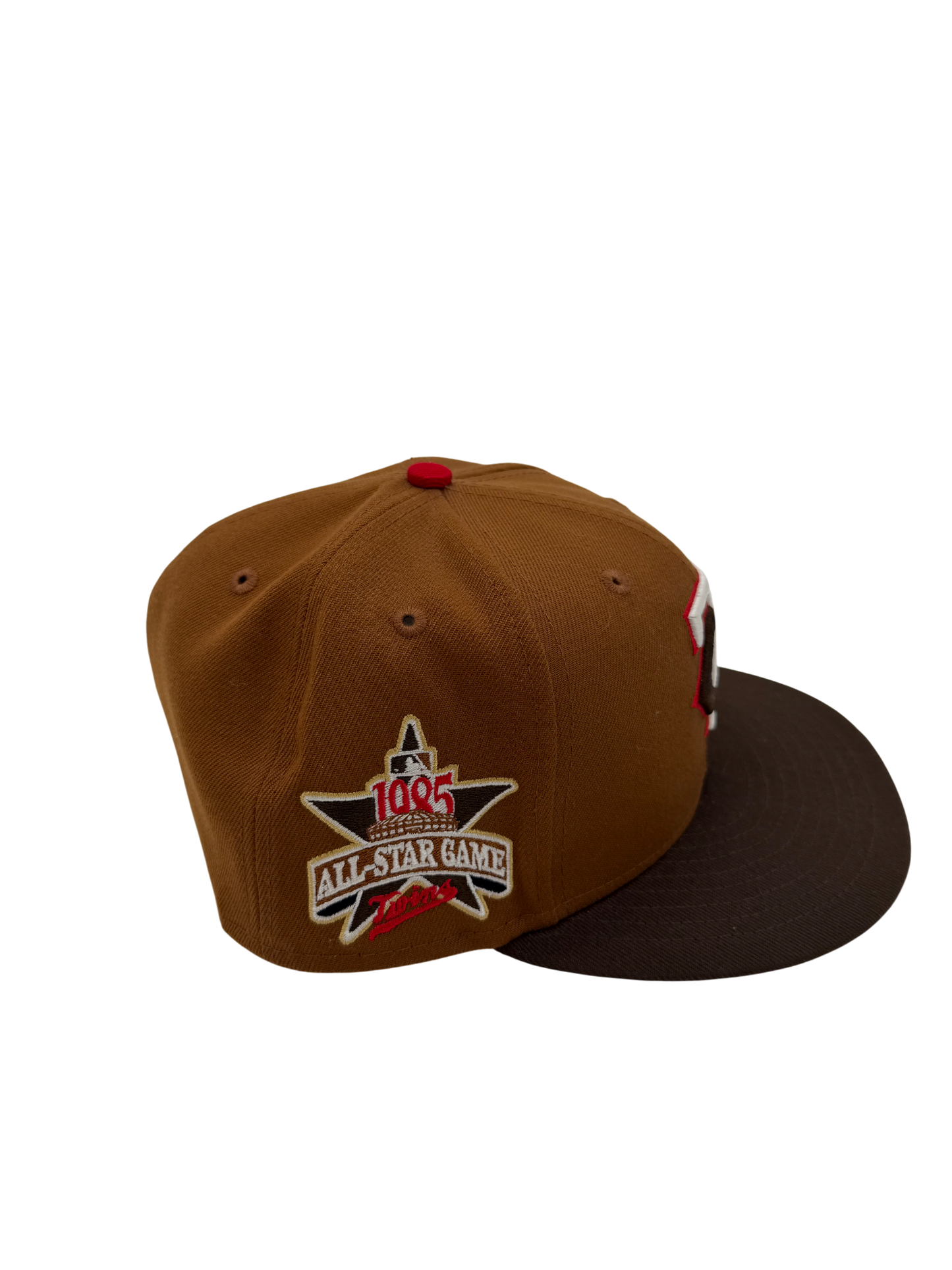New Era TC Brown/Red Fitted