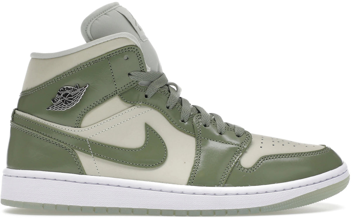 Jordan 1 Mid SE Sea Glass Oil Green (Women's)