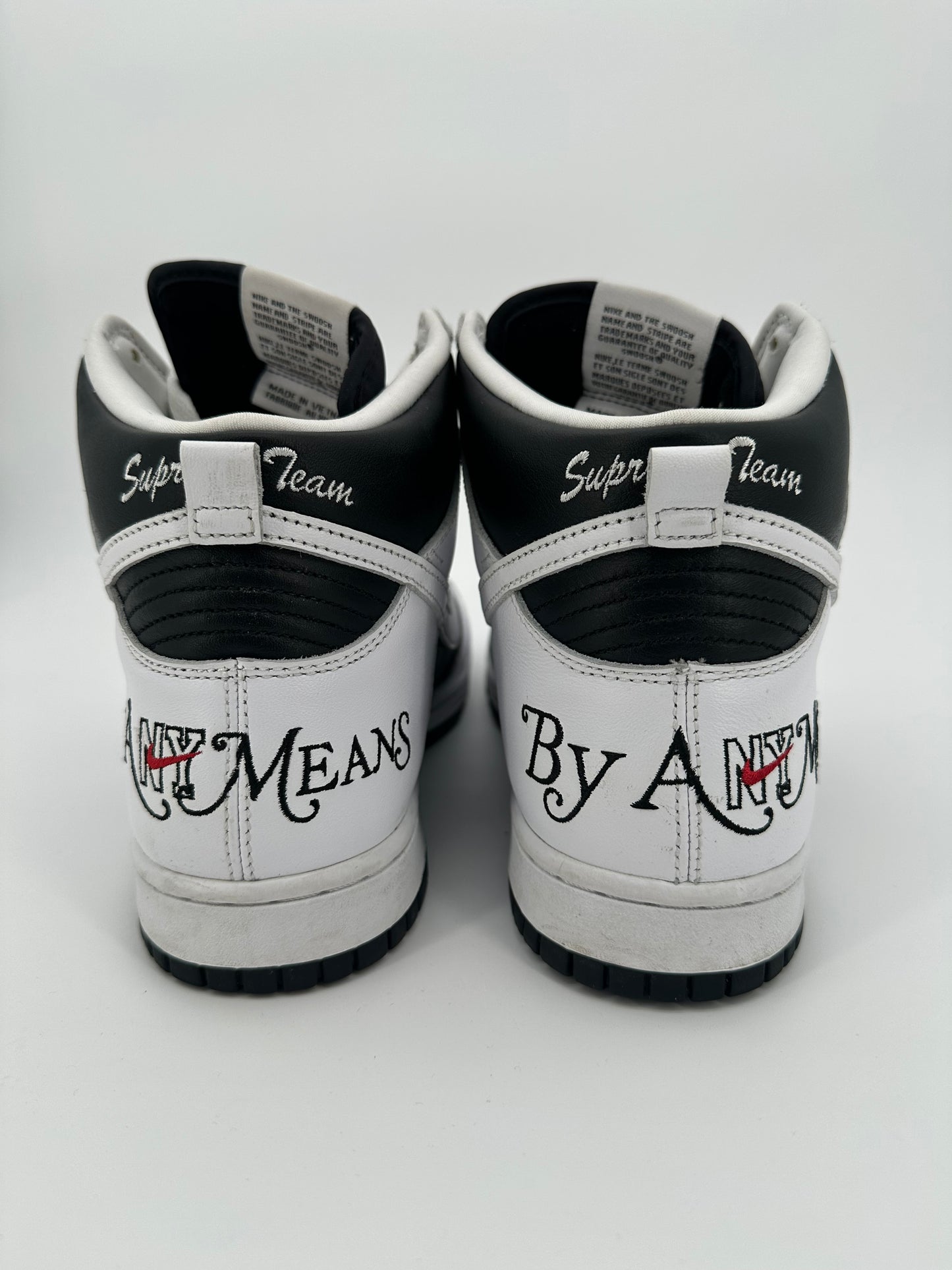 Nike SB Dunk High Supreme By Any Means Black