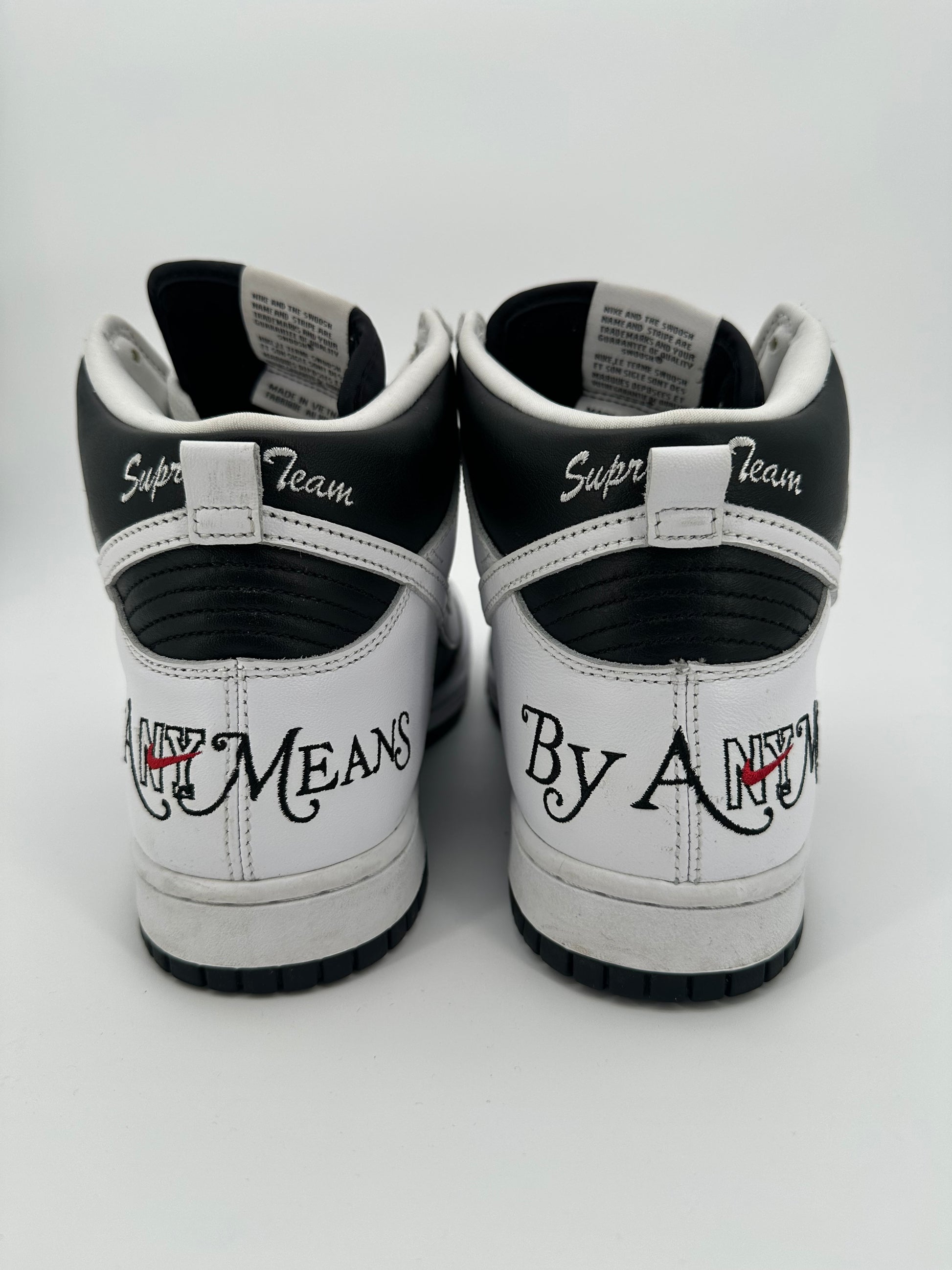 Nike SB Dunk High Supreme By Any Means Black