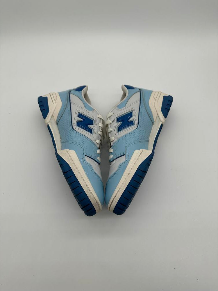 New Balance 550 Chrome Blue Patent