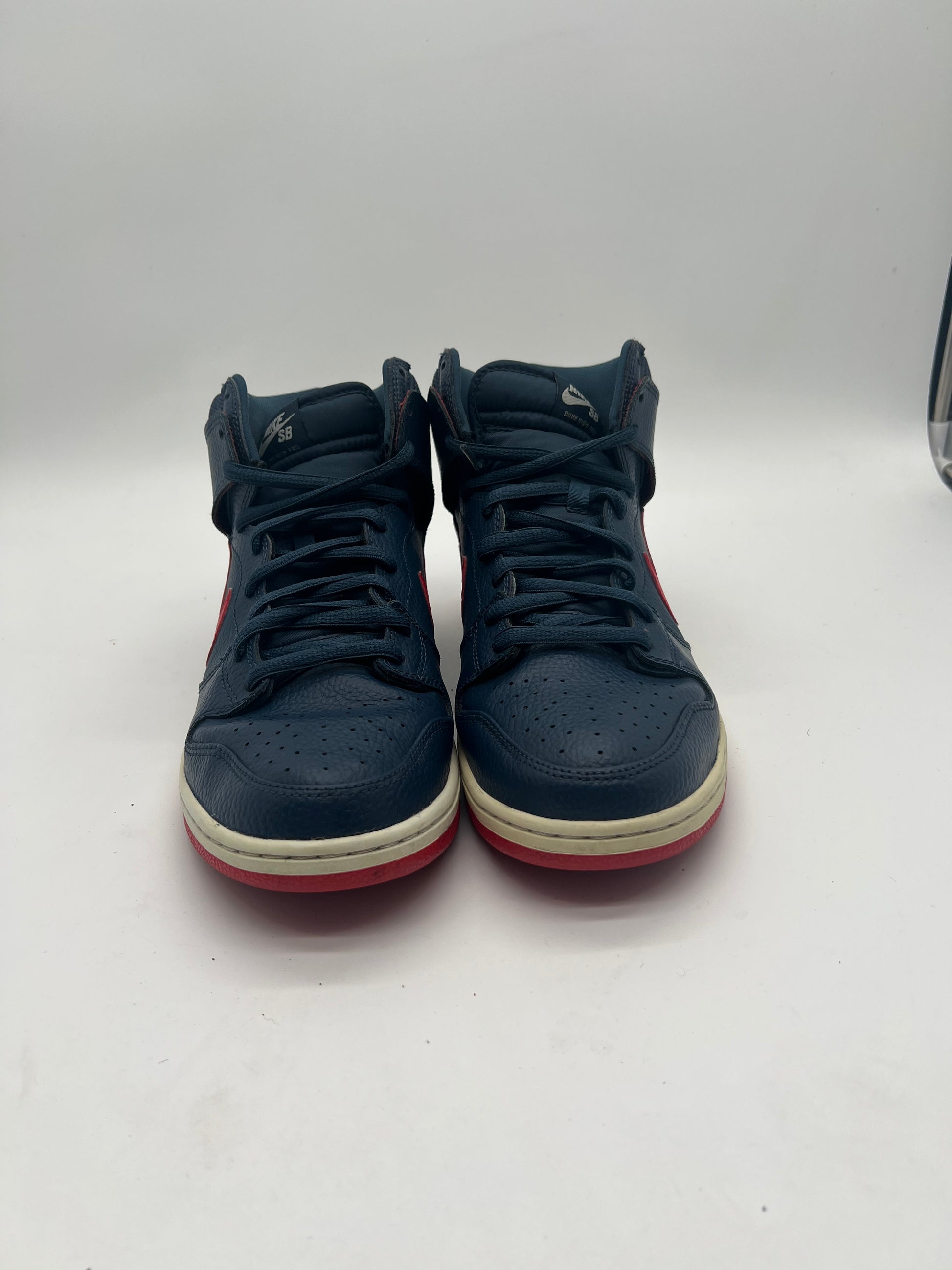Nike SB Dunk High Squadron Blue University Red