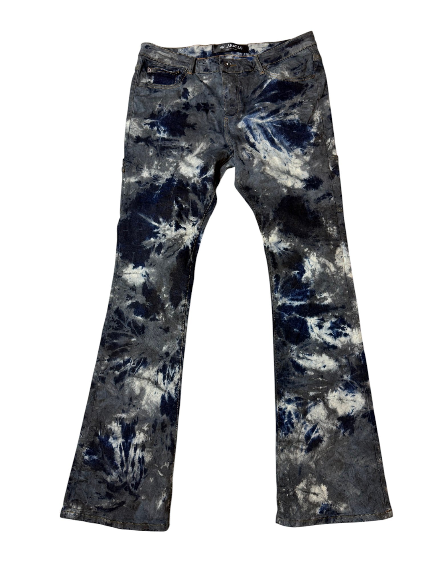 Valabasas Washed Black Jeans