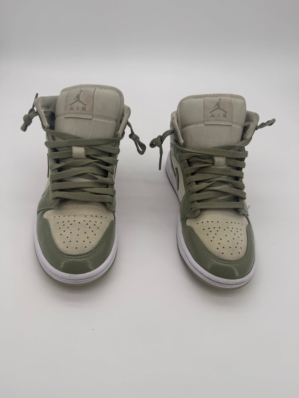 Jordan 1 Mid SE Sea Glass Oil Green (Women's)