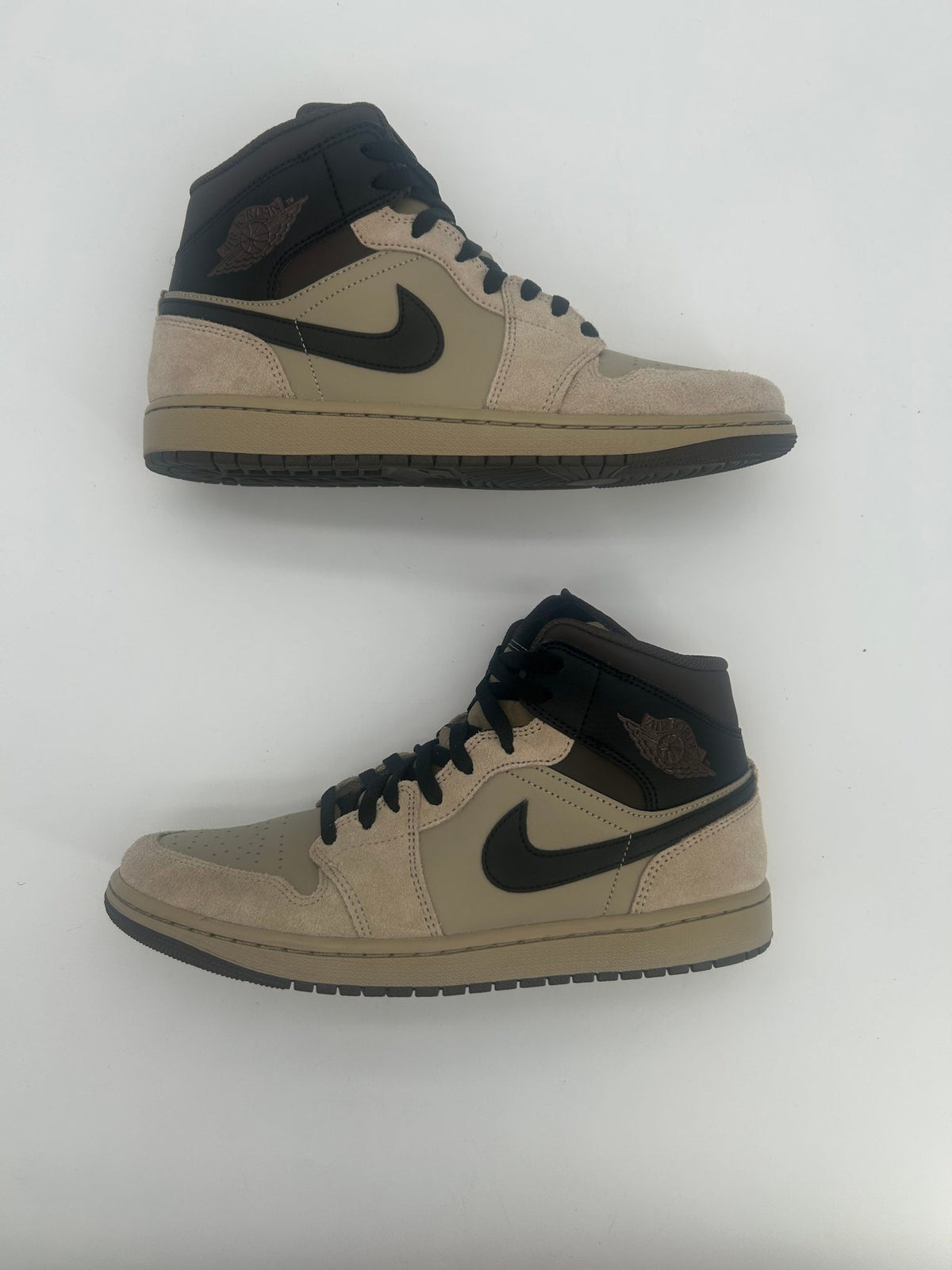 Jordan 1 Mid Khaki Baroque Brown