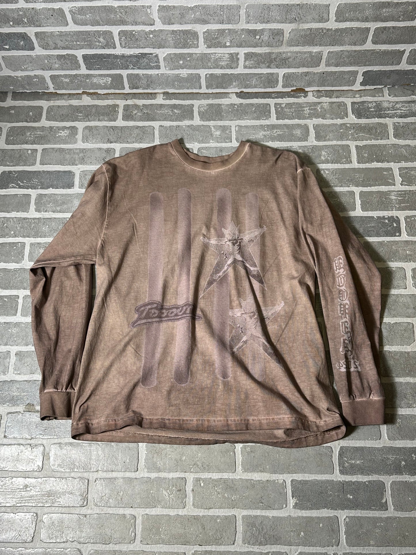 Utopia Tour Long Sleeve Shirt Stone