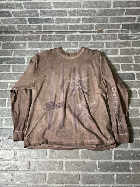 Utopia Tour Long Sleeve Shirt Stone
