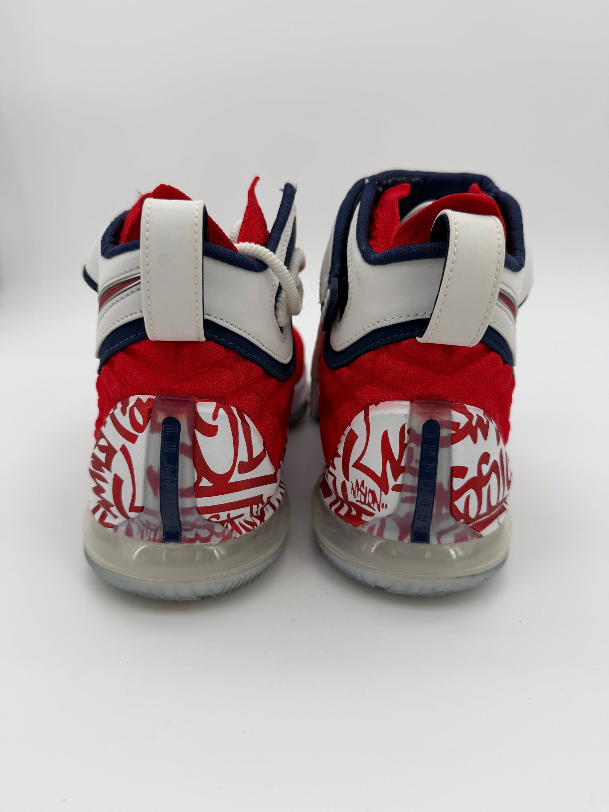 Nike LeBron 17 Graffiti Remix Red