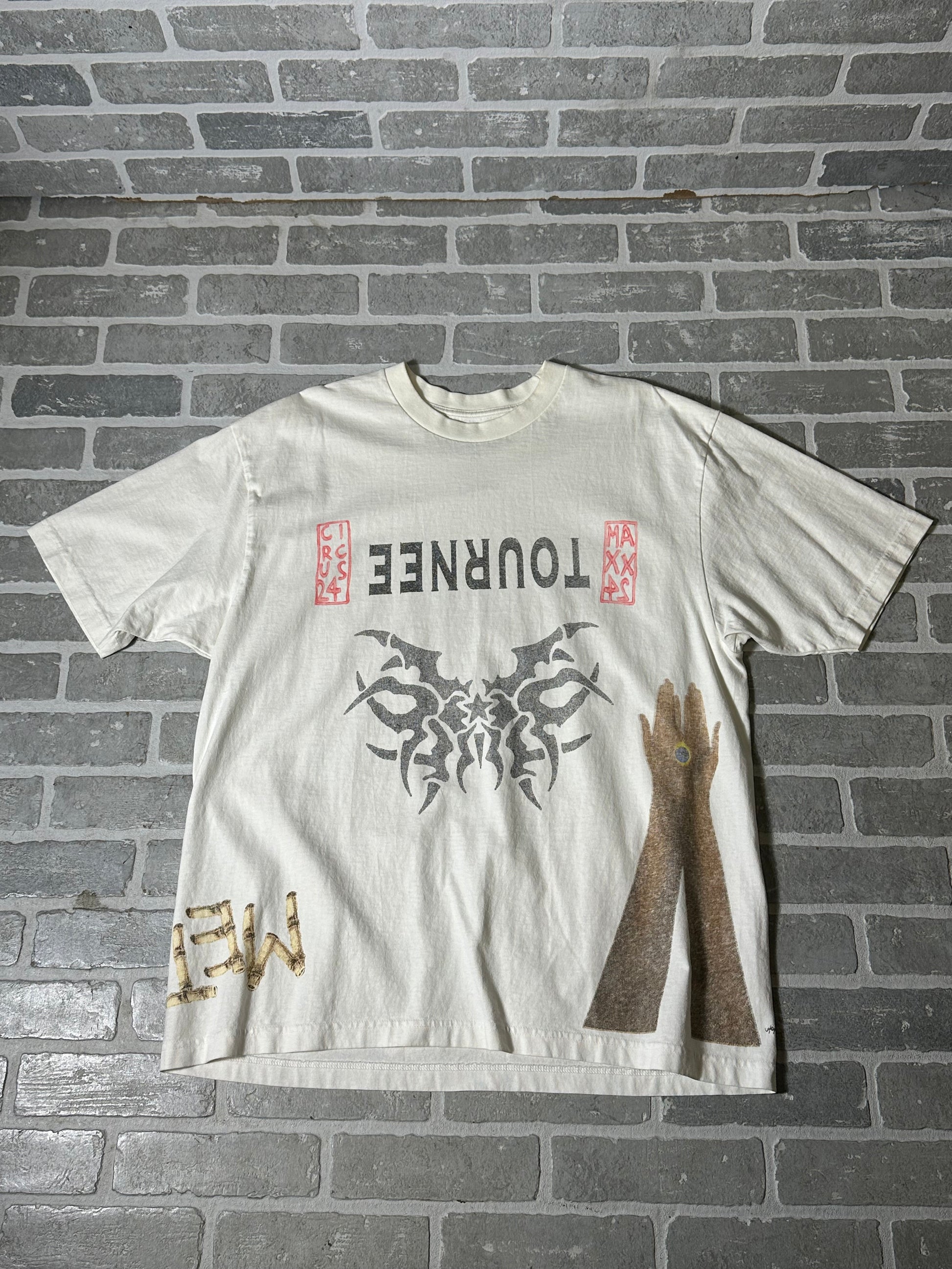 Utopia Tour T Shirt White Eagle On Back