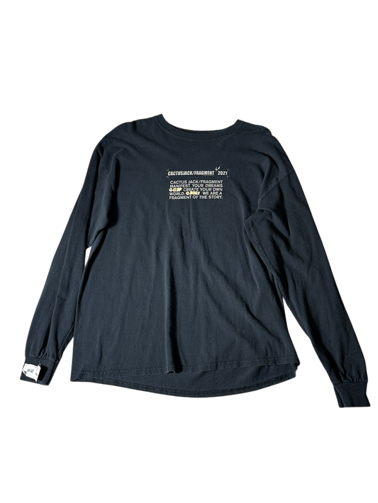 Fragment Log Sleeve Shirt Black