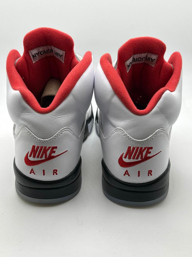 Jordan 5 Retro Fire Red Silver Tongue (2020)