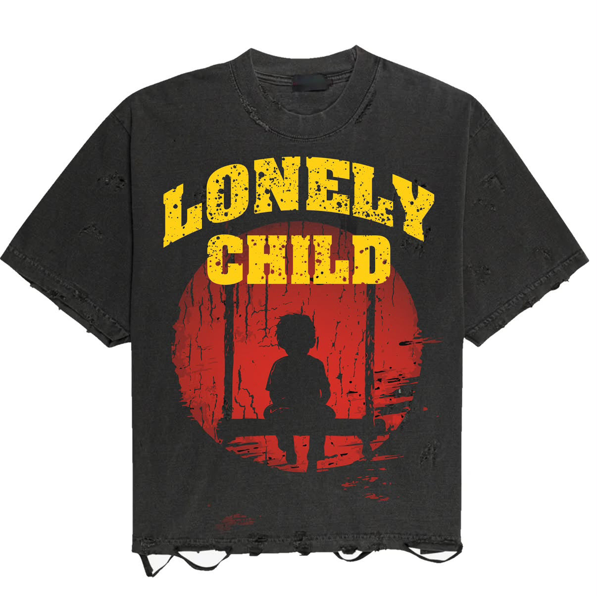 Lonely Child Red Swing Tee