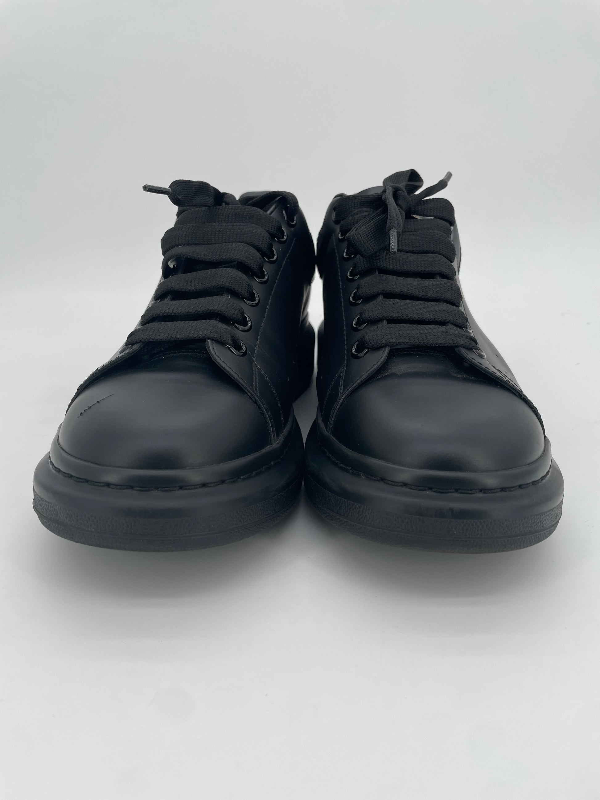 Alexander McQueen Oversized Black Patent
