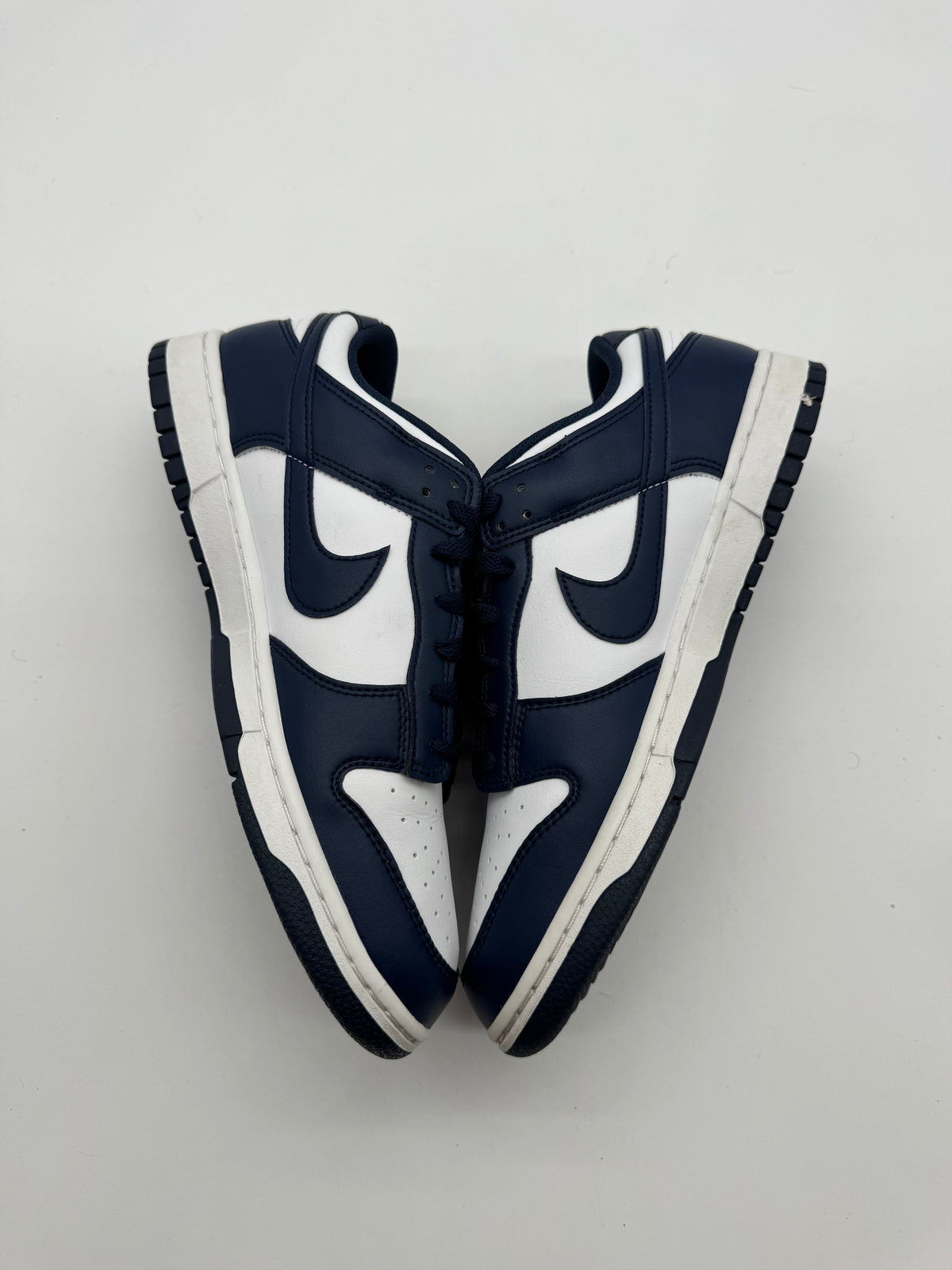 Nike Dunk Low White Midnight Navy