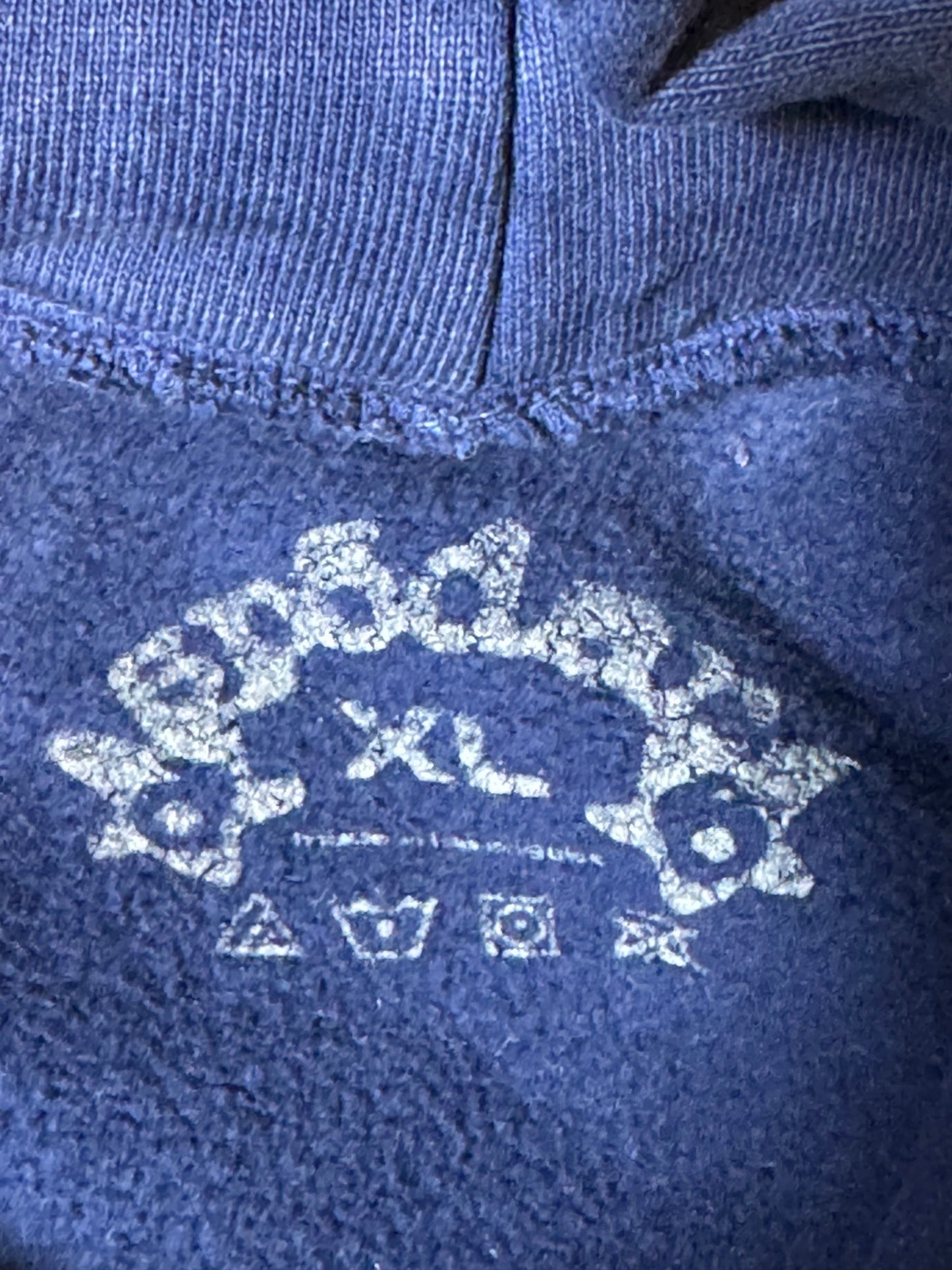 Sp5der OG Web Hoodie Navy