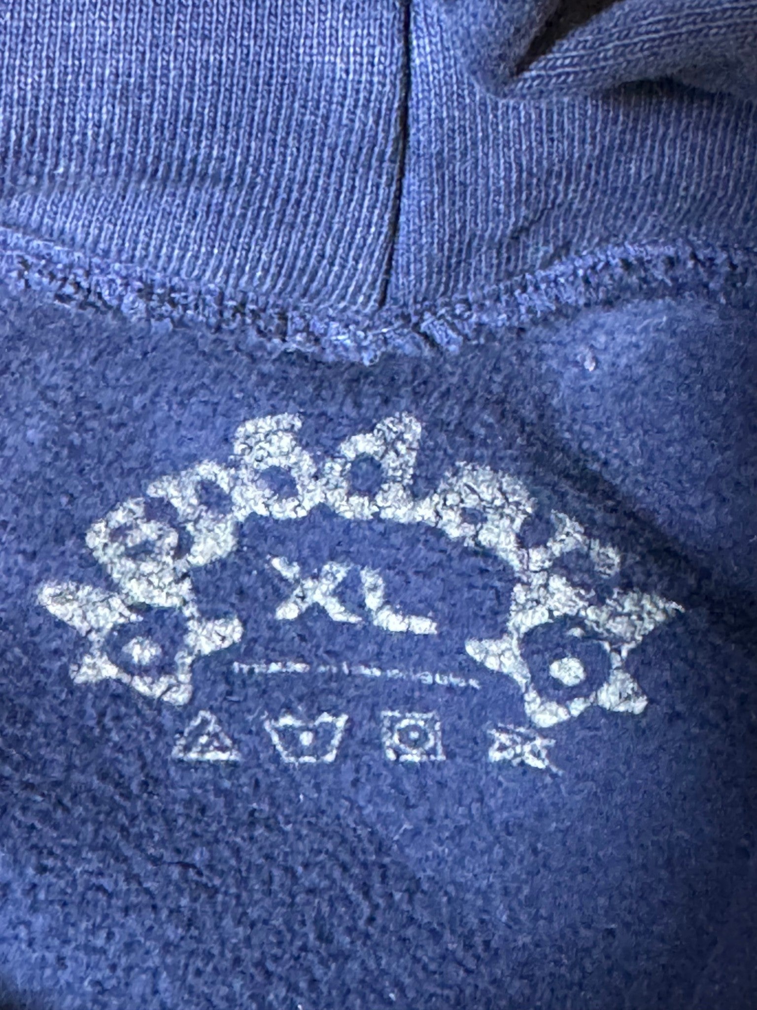 Sp5der OG Web Hoodie Navy