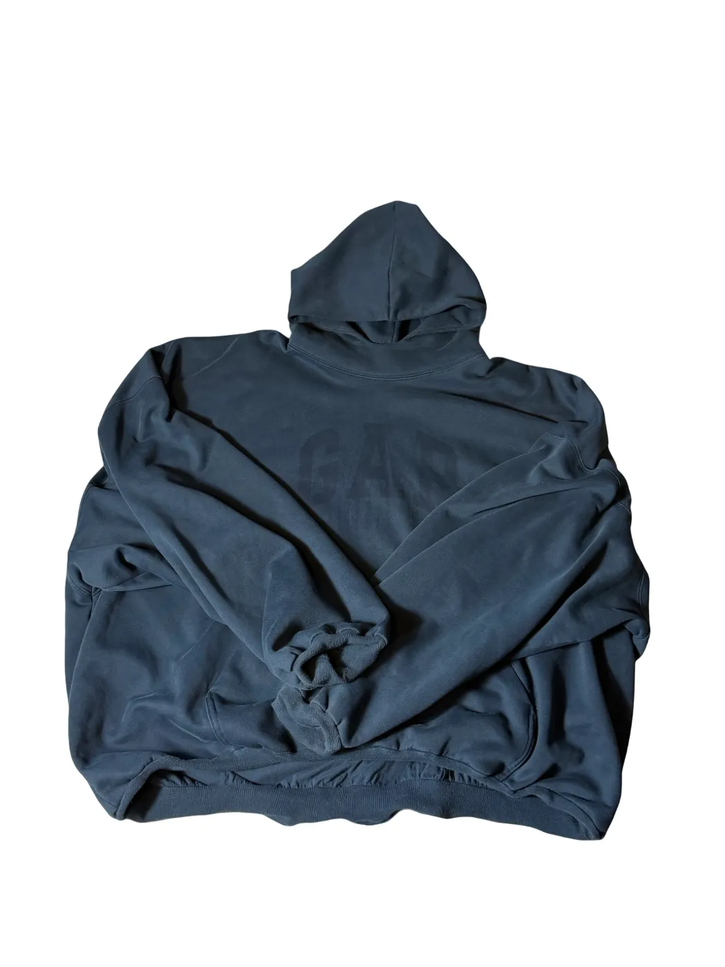 Yeezy Gap Logo Hoodie Dark Blue