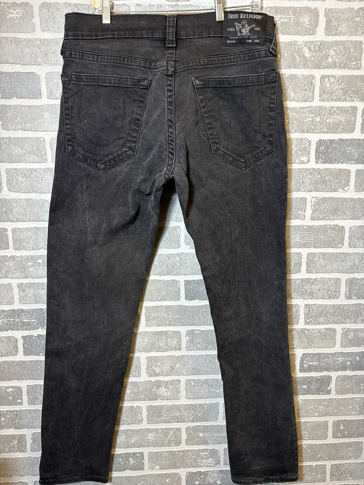 True Religion Jeans Black Geno 34"