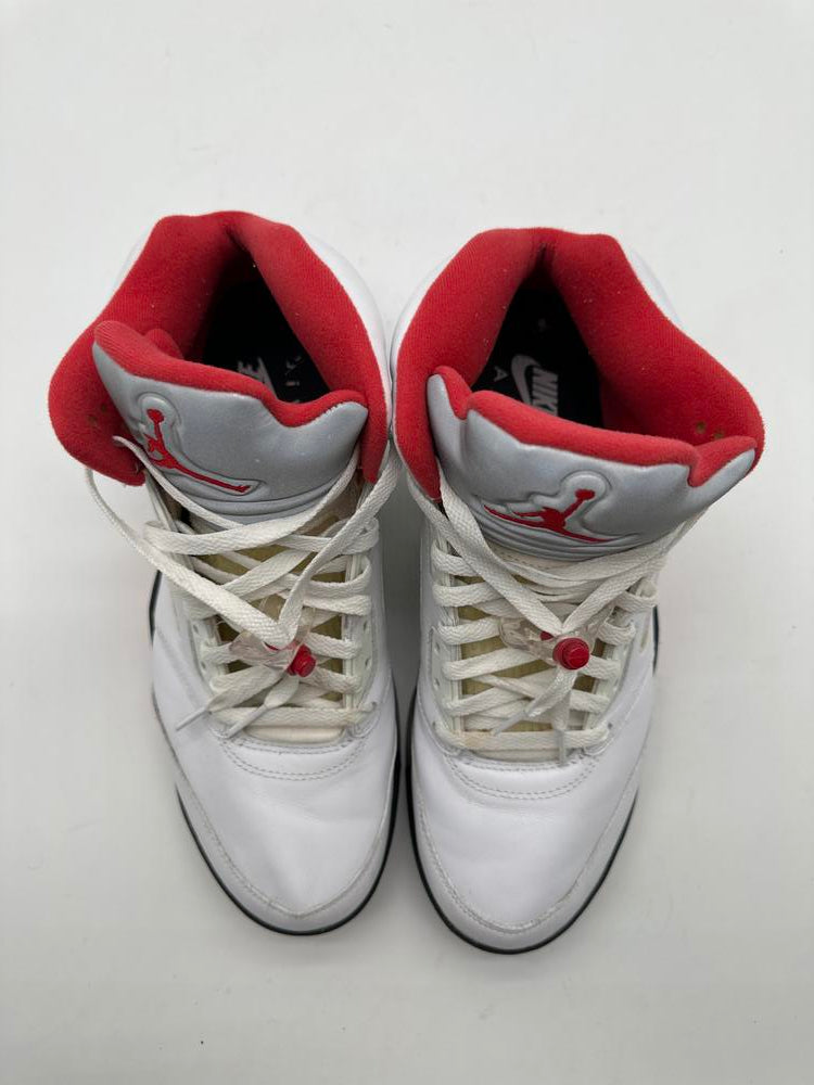 Jordan 5 Retro Fire Red Silver Tongue (2020)